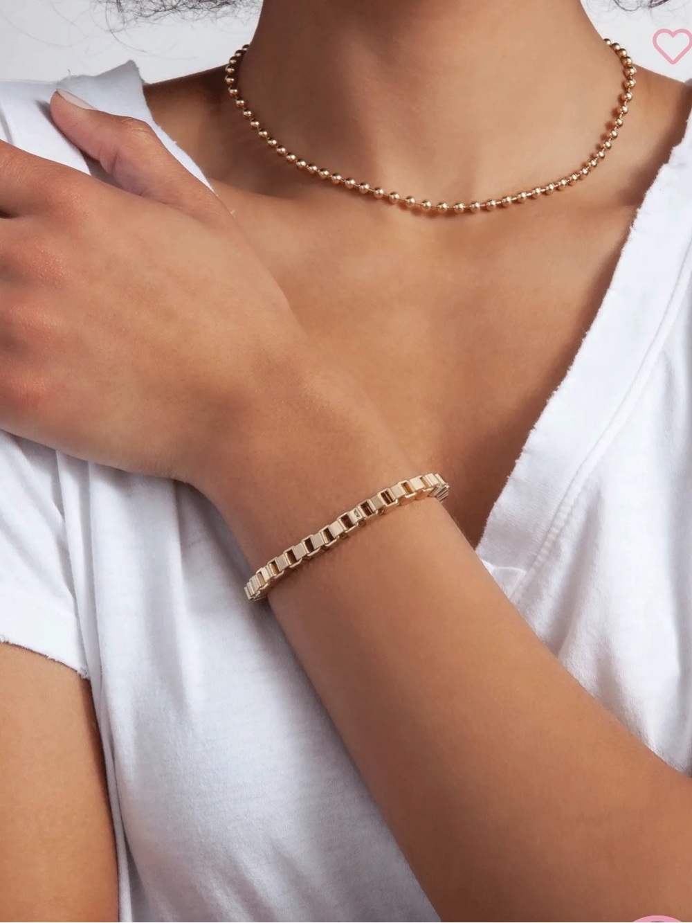 Miranda Frye Peyton Gold Bracelet 6.5”+1.5” extender